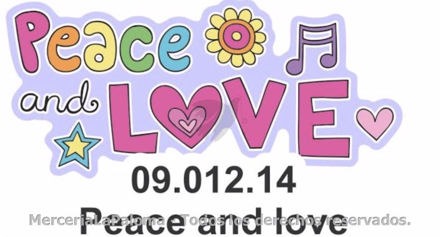 APLICACION PEACE & LOVE A.09.012.16 X 6 U.