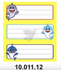 APLICACION ET. BABY SHARK A.10.011.12 X 12 U.