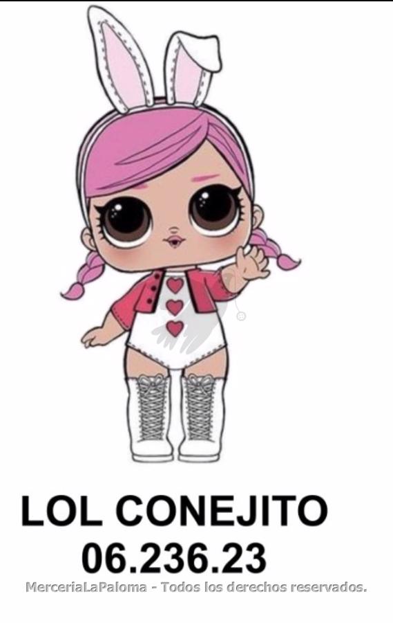 APLICACION LOL CONEJITO A.06.236.23 X 6 U.