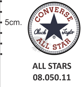 APLICACION CONVERSE ALL STAR A.08.050.11 X 6 U.