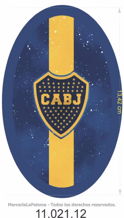 APLICACION PITUCON BOCA JRS. A.11.021.12 X 2 U.