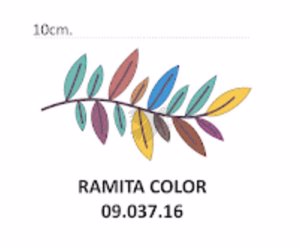 APLICACION RAMITA COLOR A.09.037.16 X 6 U.