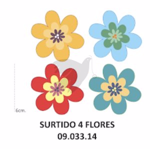 APLICACION SURTIDO FLORES A.09.033.12 X 4 U.
