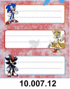 APLICACION ET. SONIC A.10.007.12 X 12 U.