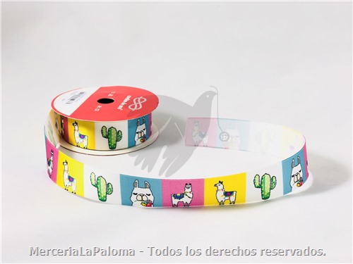 CINTA LLAMAS 25MM X10M