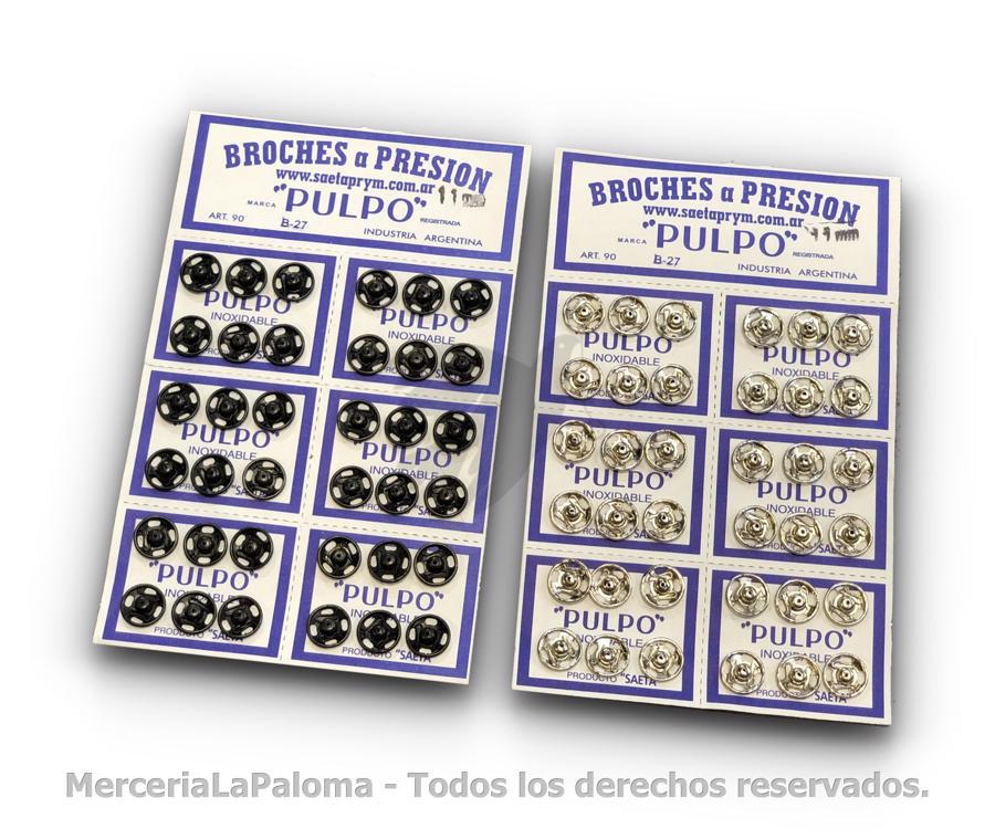 BROCHE PULPO X 36 - MerceriaLaPaloma - DISTRIBUIDORA MAYORISTA DE MERCERIA