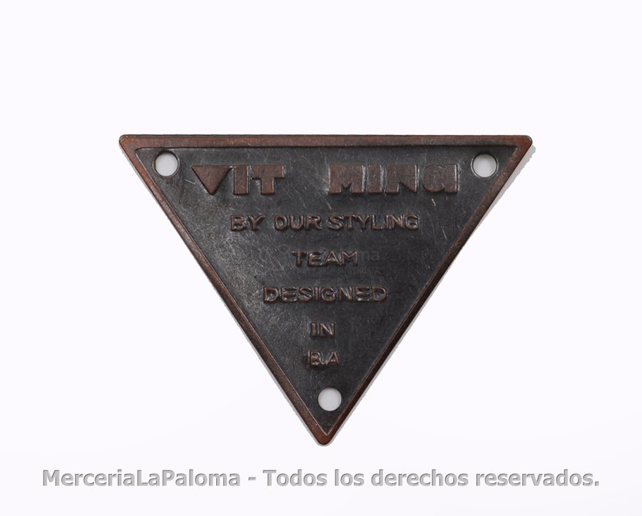 CHAPON ETIQUETA TRIANGULAR 60MM X12U.