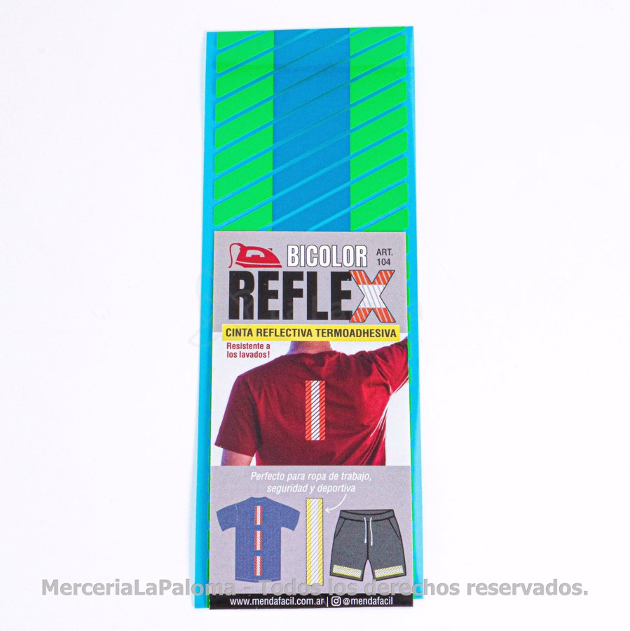 PARCHE REFLEX TERMOADHESIVO A.104 5X15CM X 1 UN.